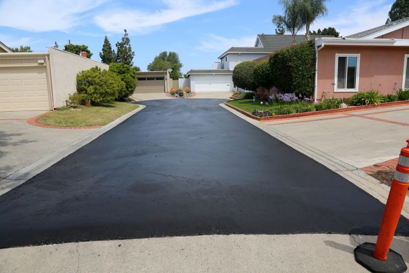 Modern Asphalt Driveway